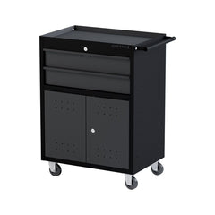 Carro para Ferramentas Pro 2 Gavetas E Portas Dark Presto