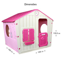 Casinha de Brinquedo Pink - Bel Brink