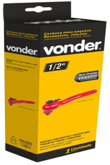 Catraca Reversível Soquete Enc 1/2'' Isolada Iec60900 Vonder
