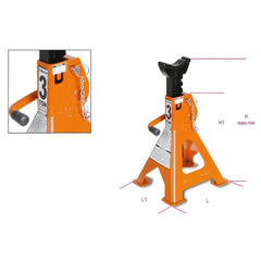 Cavalete para Veículos Moto Quadriciclo Carro 3 Toneladas 3010T 10 Beta