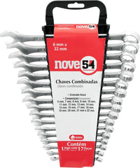 Chave Combinada Jg 6A22mm Combinada 17Pcs Ac Nove54