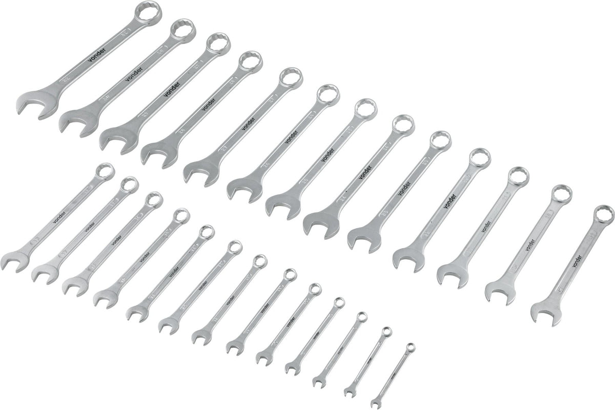 Chave Combinada Jg 6A32mm Combinada 26Pcs Crv Vonder