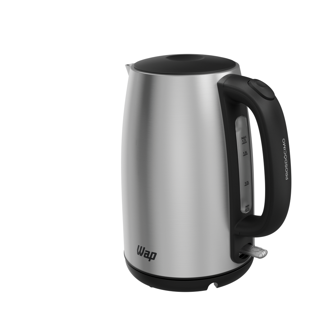 Chaleira Elétrica WAP WCE1 Aço Inox 1.7L Indicador Luminoso e Desligamento Automático 127V