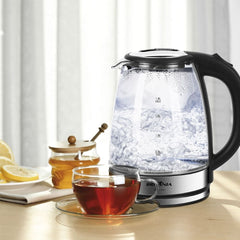 Chaleira Elétrica BCH11 Glass Britânia Capacidade 1,8L Desligamento Automático 127V