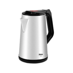 Chaleira Elétrica PCH23PI Philco Capacidade 2,3 Litros Jarra em Inox Desligamento Automático 220V