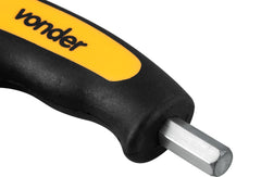 Chave Allen Abaulada 8,0Mm Com Cabo T Vonder