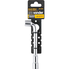 Chave Biela com Furo Passante 10 mm Aço Cromo Vanádio Vonder