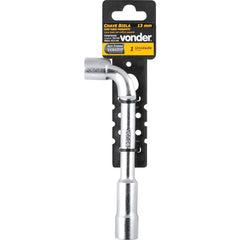 Chave Biela com Furo Passante 13 mm Aço Cromo Vanádio Vonder