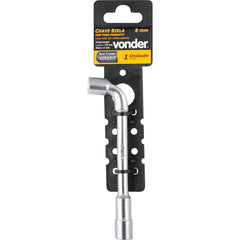 Chave Biela com Furo Passante 8 mm Aço Cromo Vanádio Vonder