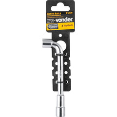 Chave Biela com Furo Passante 9 mm Aço Cromo Vanádio Vonder