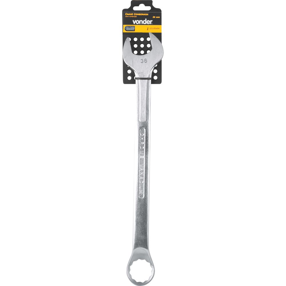 Chave Combinada 36 mm em Aço Cromo Vanádio Enc Vonder