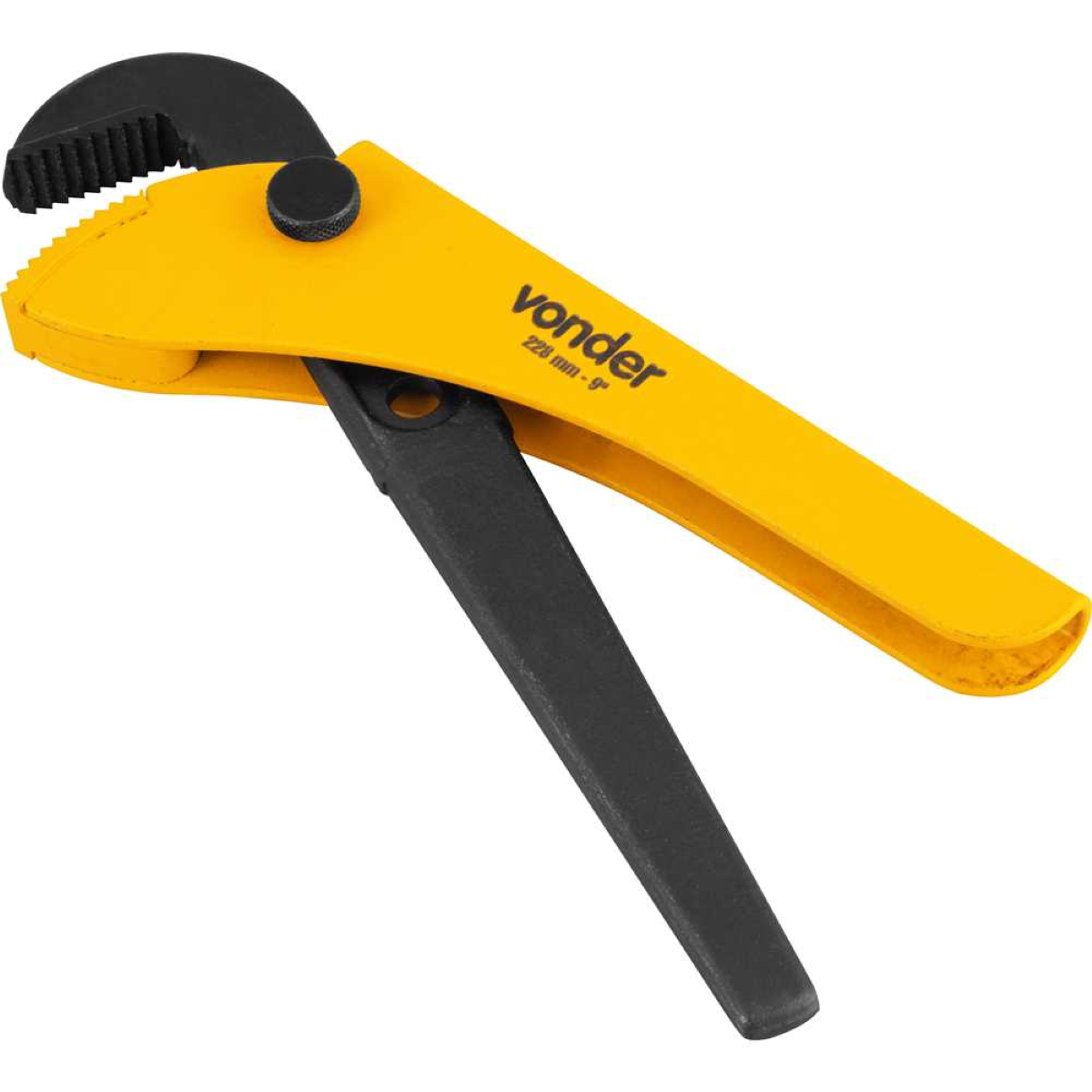 Chave de Cano Jacaré 9'' Abertura 45 mm Aço Forjado Vonder