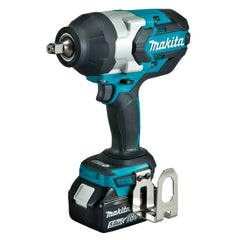 Chave de Impacto à Bateria 18V 1/2 1000Nm com Bateria Carregador Maleta Mak-Pac 3 DTW1002RTJ Makita