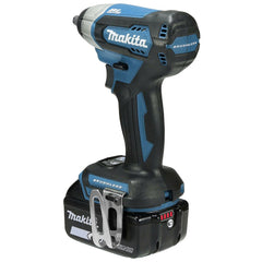 Chave de Impacto 18V 2400 RPM Com 2 Baterias Carregador Mak-Pac 2 Torque 180N.m DTW180RTJ Makita