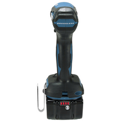 Chave de Impacto 18V 2400 RPM Com 2 Baterias Carregador Mak-Pac 2 Torque 180N.m DTW180RTJ Makita