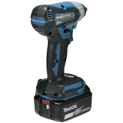 Chave de Impacto 18V 2400 RPM Com 2 Baterias Carregador Mak-Pac 2 Torque 180N.m DTW180RTJ Makita