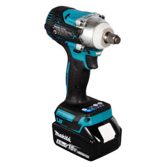 Chave de Impacto 18V 3200 RPM Com 2 Bateria Carregador Mak-Pac 2 Rotação Reversível DTW300RTJ Makita