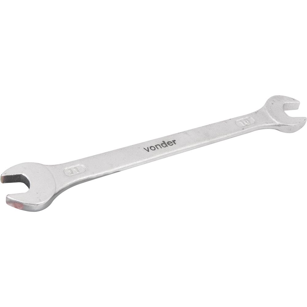Chave Fixa 10 mm x 11 mm em Aço Cromo Vanádio Vonder