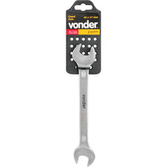 Chave Fixa 16 mm x 17 mm em Aço Cromo Vanádio Vonder - Guimepa