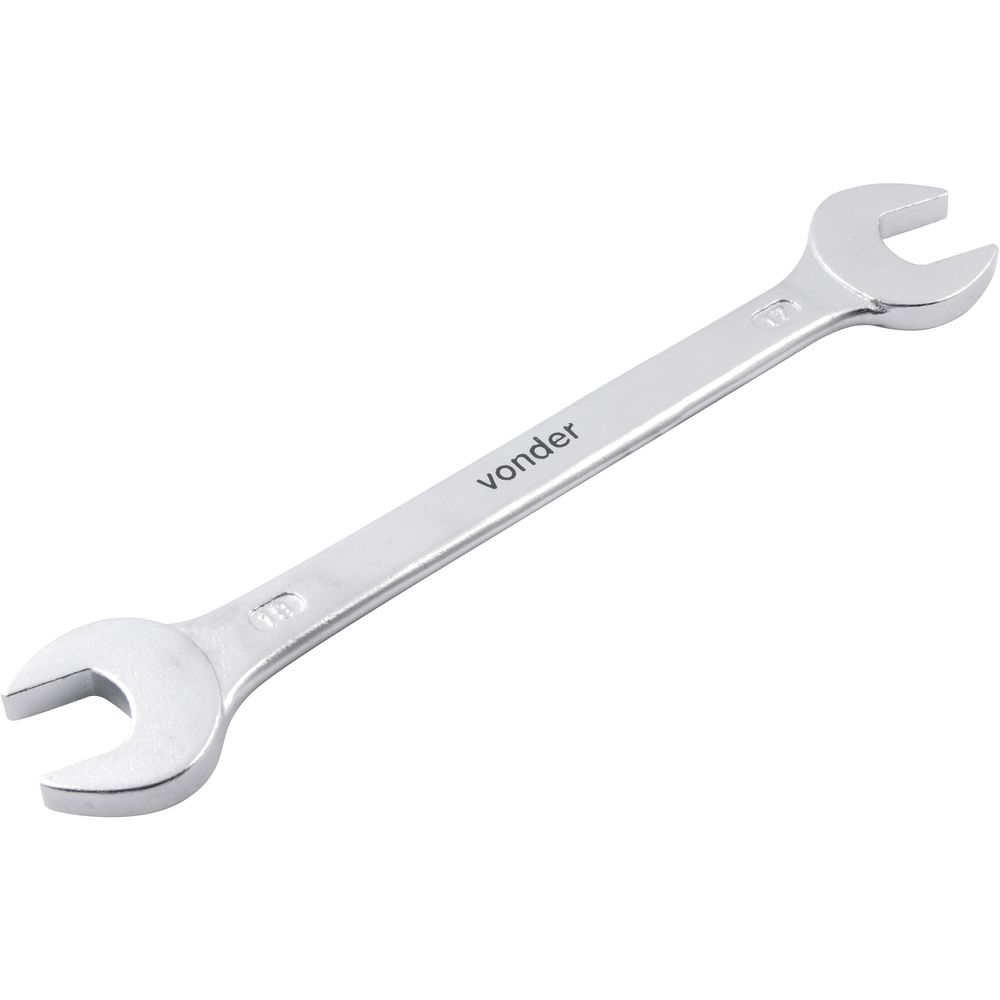 Chave Fixa 17 mm x 19 mm em Aço Cromo Vanádio Vonder