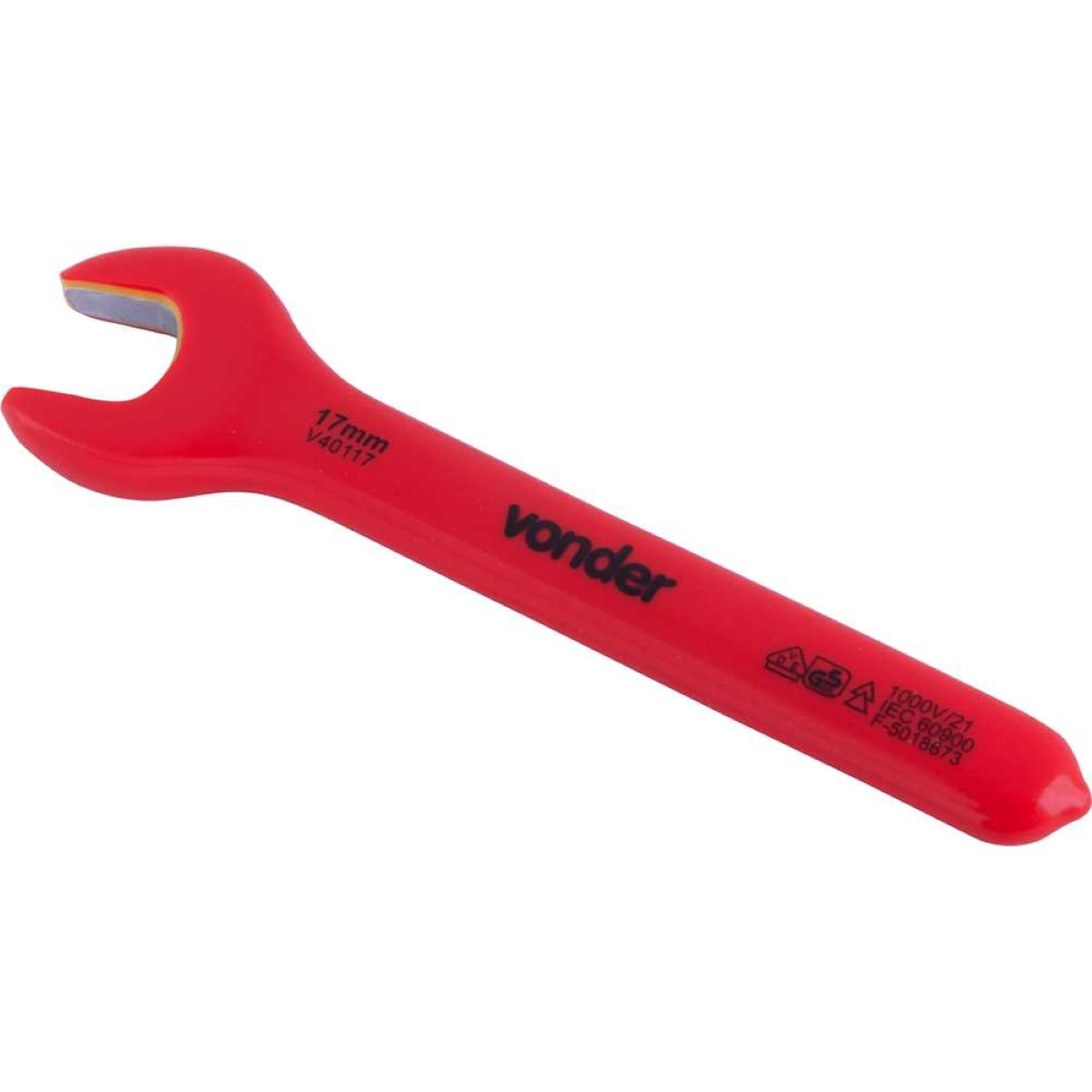 Chave Fixa 17mm CRV Isolada LEC60900 Vonder - Guimepa
