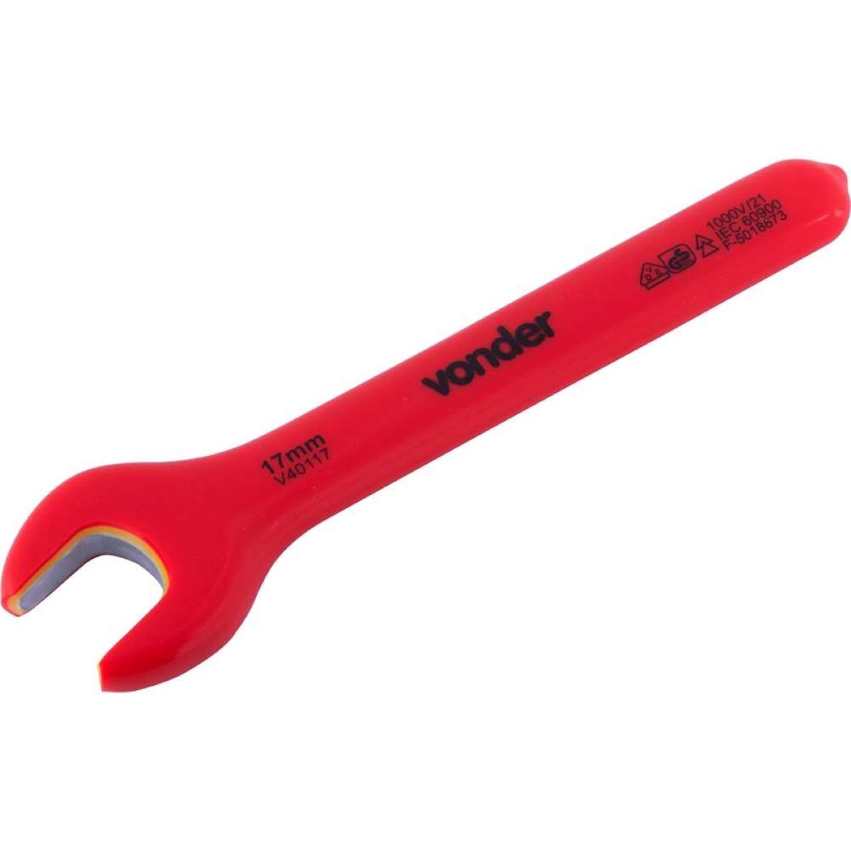 Chave Fixa 17mm CRV Isolada LEC60900 Vonder - Guimepa