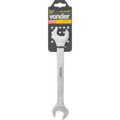 Chave Fixa 18 mm x 19 mm em Aço Cromo Vanádio Vonder - Guimepa