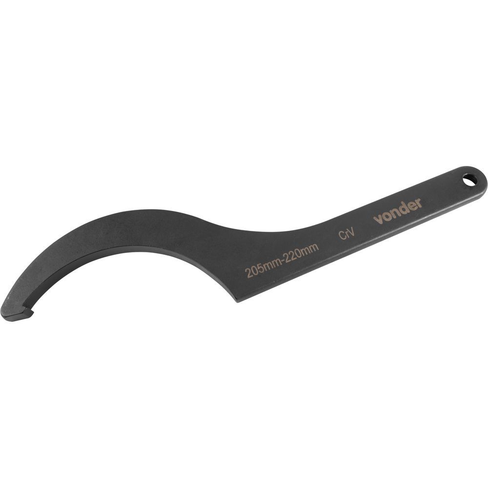 Chave Gancho 205 mm à 220 mm Cromo Vanádio Vonder