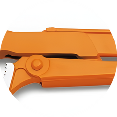 Chave Grifo para Tubos Modelo Sueco com Mordentes a 90° 630 MM 3'' Gas 376 630 Beta