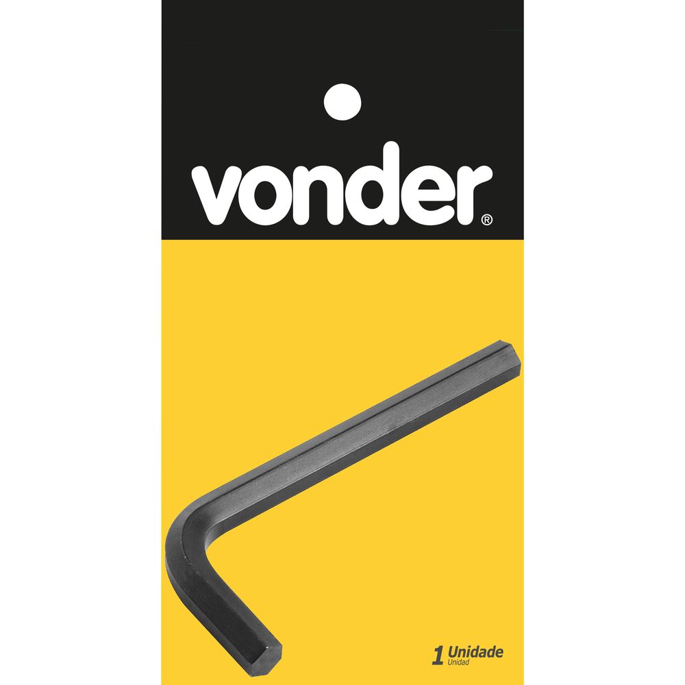 Chave Hexagonal (Allen) 10,0 mm Vonder