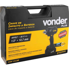 Chave Impacto à Bateria 1/2'' 20V Bivolt CIV212B Vonder Plus