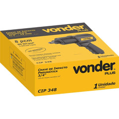 Chave Impacto Pneumática 3/4'' 207,5kgf CIP348 Vonder Plus