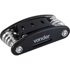 Chave multifunção 15 em 1 para bicicletas Vonder