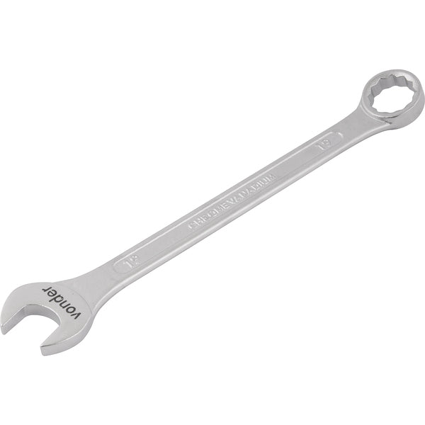 Chave combinada 19mm cromo vanádio fosco cartela Vonder