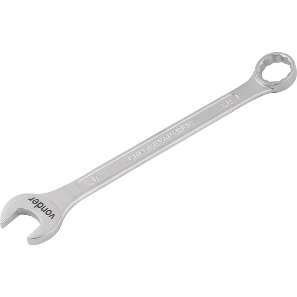 Chave combinada 20mm cromo vanádio fosco cartela Vonder