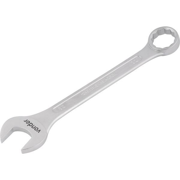 Chave combinada 32mm cromo vanádio fosco cartela Vonder