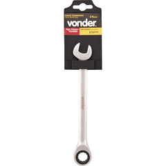 Chave combinada com catraca 09mm cromo vanádio - Vonder