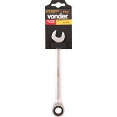 Chave combinada com catraca 11mm cromo vanádio Vonder