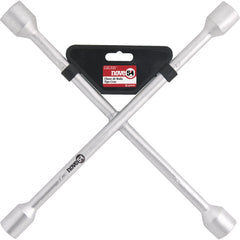 Chave de roda tipo cruz 17x19x21x23mm aço carbono - Nove54