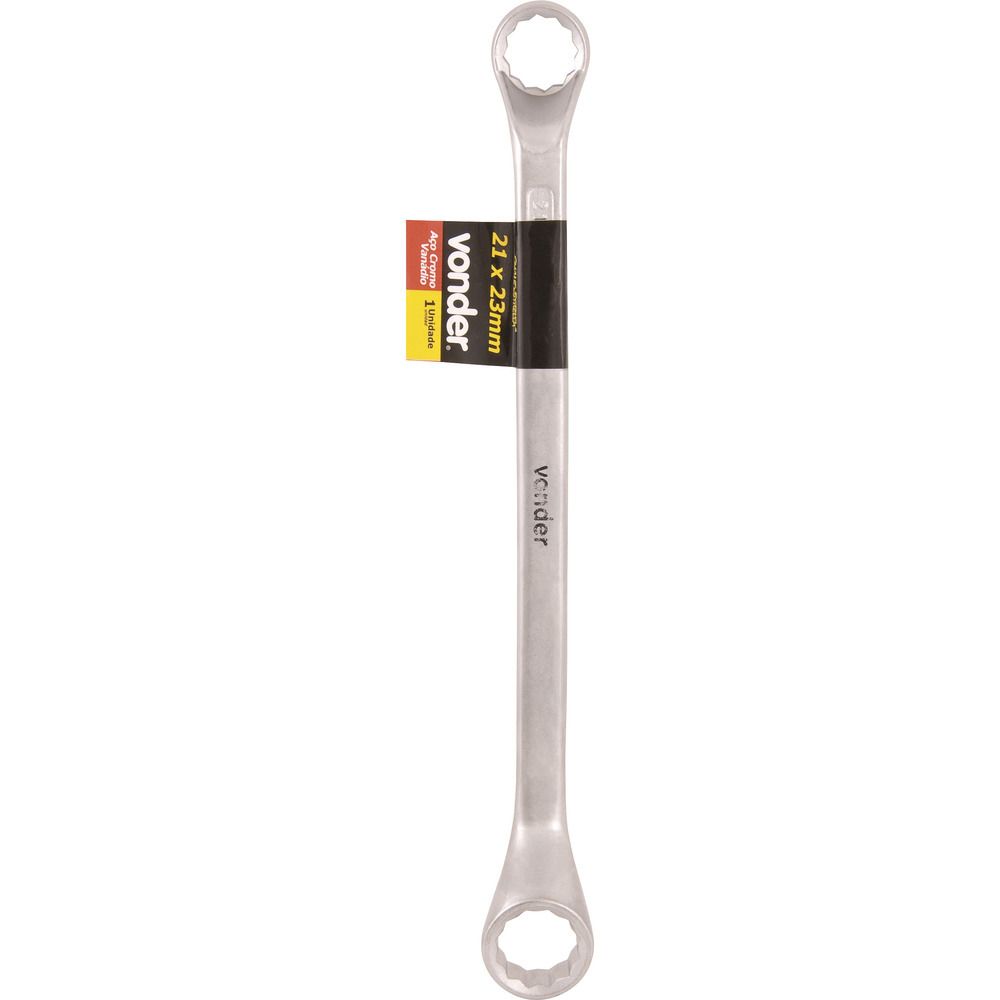 Chave estrela 08x09mm cromo vanádio fosco - Vonder