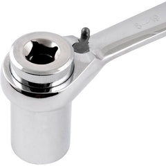 Chave Estrela 17x19mm Cromo Cromada Soquete Univ Vonder