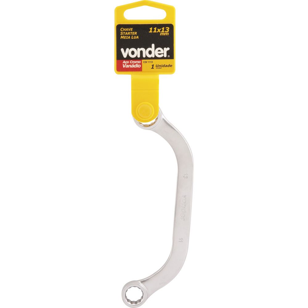 Chave Estrela Starter Meia Lua 3/4x7/8 Cromo Csv347 Vonder