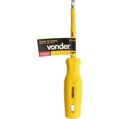 Chave fenda 1/4x4" cromo vanádio haste isolada 1000v Vonder