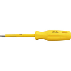 Chave fenda 1/4x4" cromo vanádio haste isolada 1000v Vonder