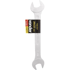 Chave fixa 20x22mm cromo vanádio fosco - Vonder