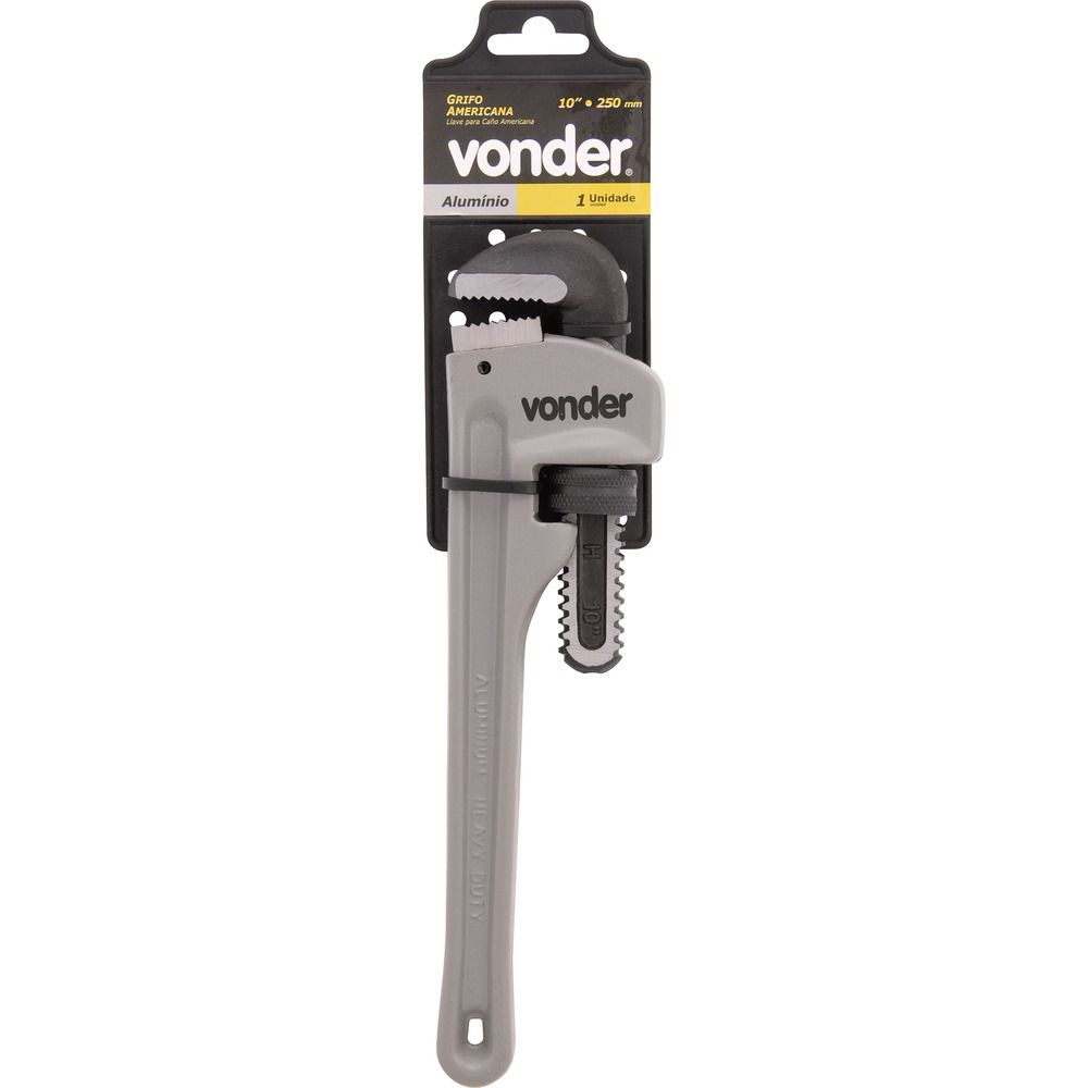 Chave grifo para cano 12" americana alumínio - Vonder