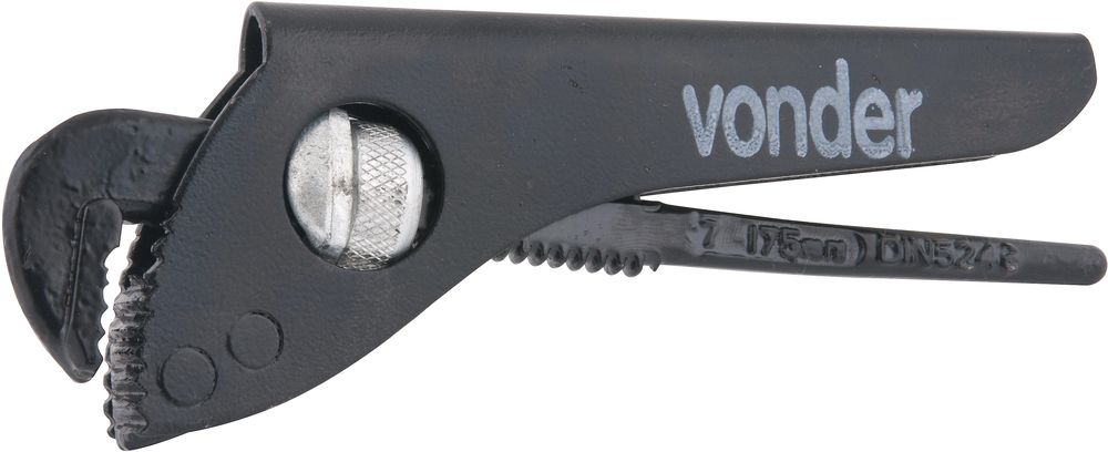 Chave Grifo Cano 9 Jacaré Abertura 40mm Aço Forjado Vonder