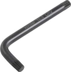 Chave multidentada 10mm tipo L curta cromo vanádio Vonder