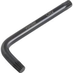 Chave multidentada 12mm tipo L curta cromo vanádio Vonder