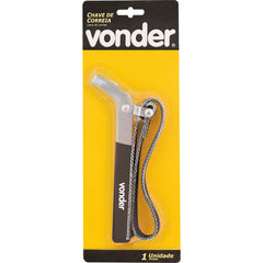 Chave p/ filtro correia 4" aço carbono plastificado Vonder